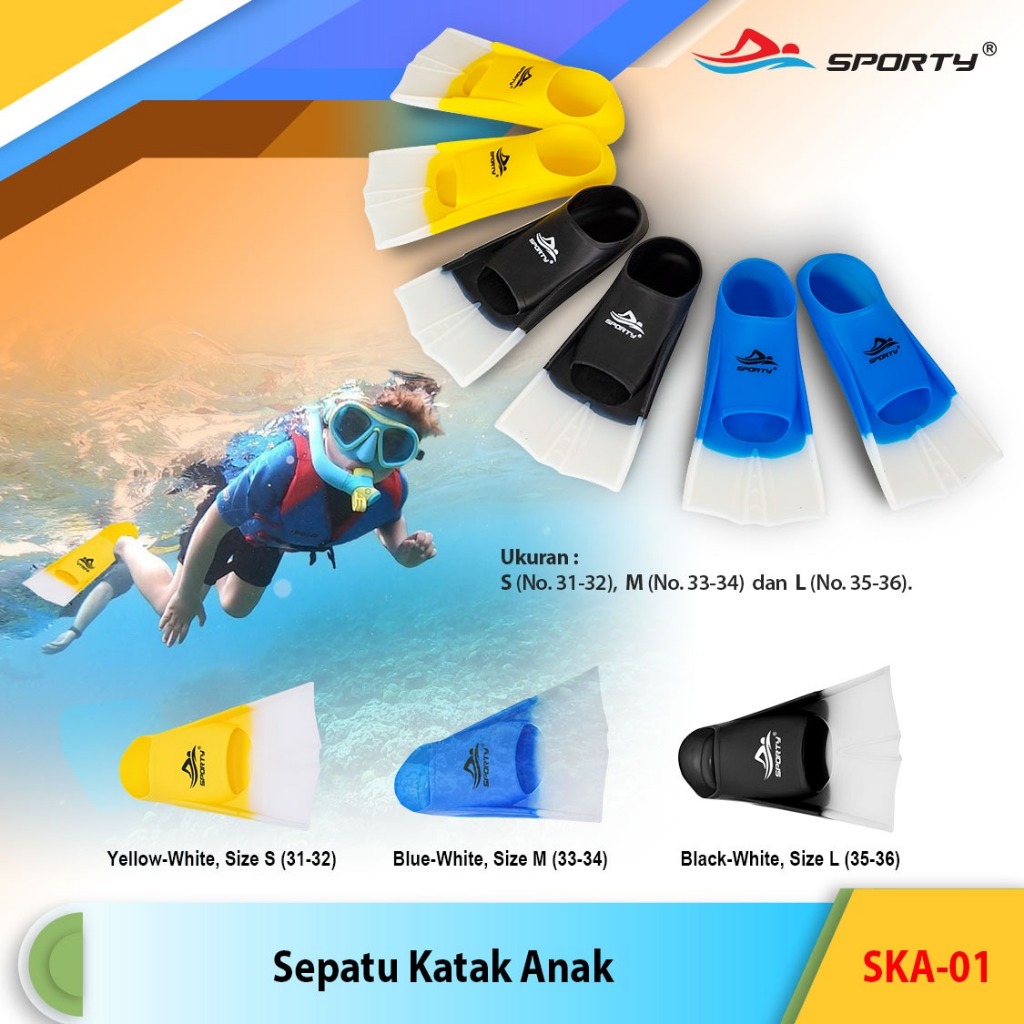 Kaki Katak Anak Sporty Sepatu Katak Anak SKA-01