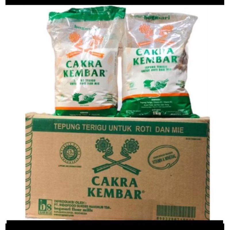 

tepung cakra kembar 1kg