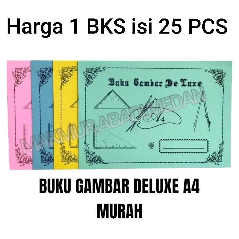 

KODE U62T 1 BKS 25 PCS BUKU GAMBAR A4 ISI 25PCS TERMURAH BEST SELLER