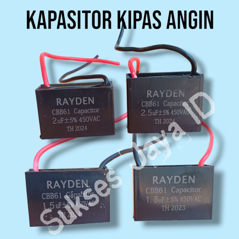 kapasitor kipas angin berbagai ukuran kapasitor Pompa air kapasitor sanyo kapasitor mesin cuci