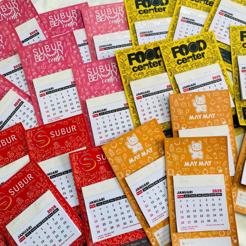 

KALENDER MAGNET 2025 CUSTOM (200 kalender + GRATIS 25 Kalender)