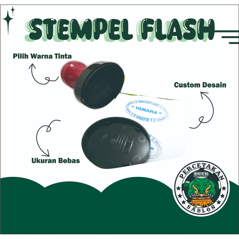 

STEMPEL FLAS TANPA BANTALAN