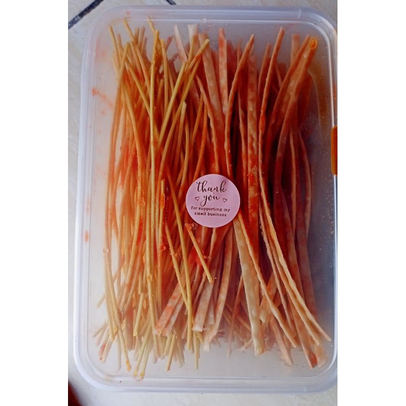 

Mie lidi lidian kemasan box persegi panjang (700 ML)