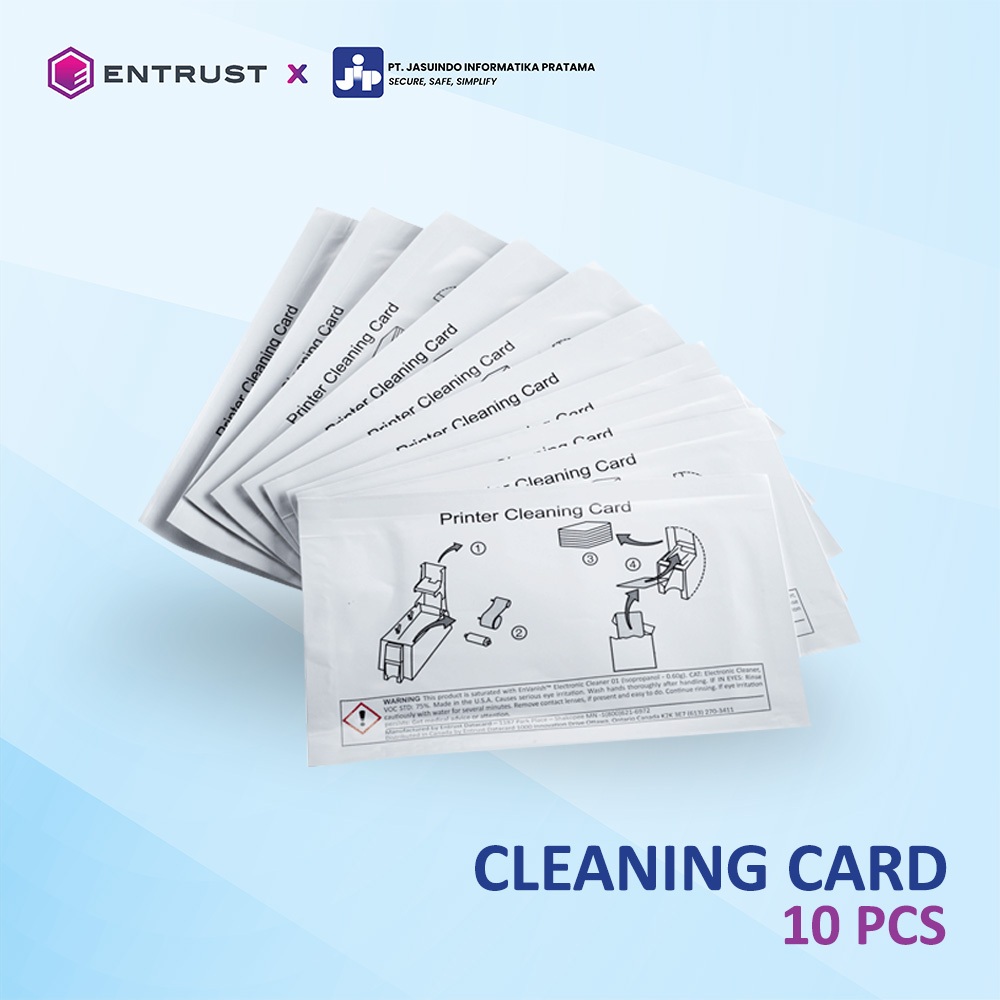 CLEANING CARD (10) ISOPROPANOL, SIGMA/SD307/CE/CD