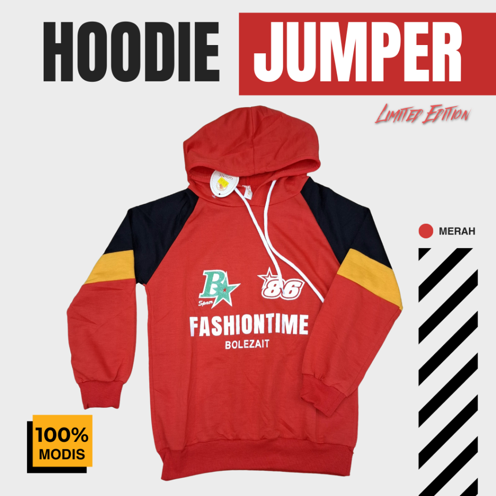 Sweater Hoodie Impor Anak Cowok Usia 3 - 5 Tahun