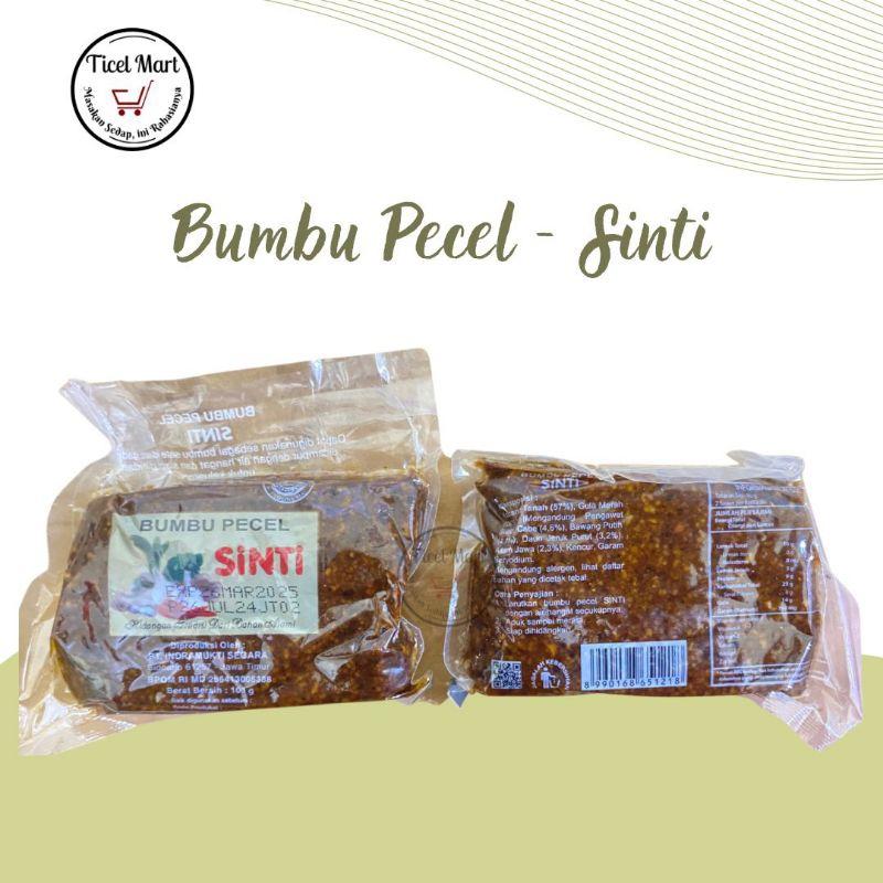 

100gr | Bumbu Pecel Praktis | Sinti Sambel Pecel