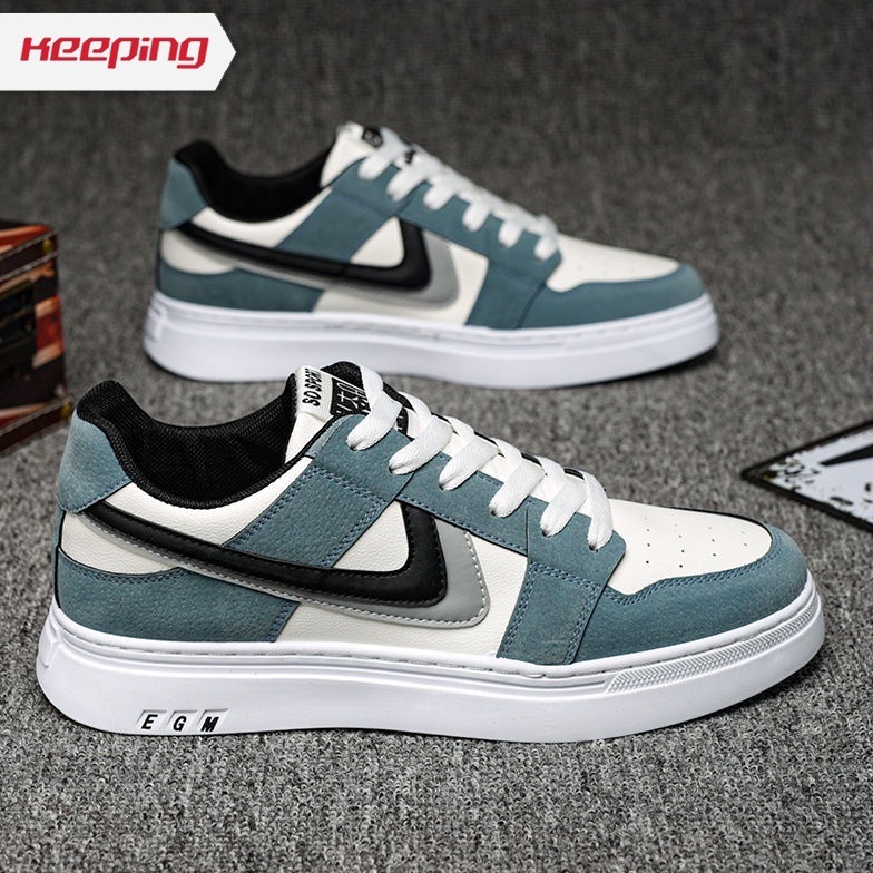 KODE L47X Keeping Sepatu Pria Sneakers Casual Original Sepatu Cowok Keren Sekolah Sepatu Olahraga Ka