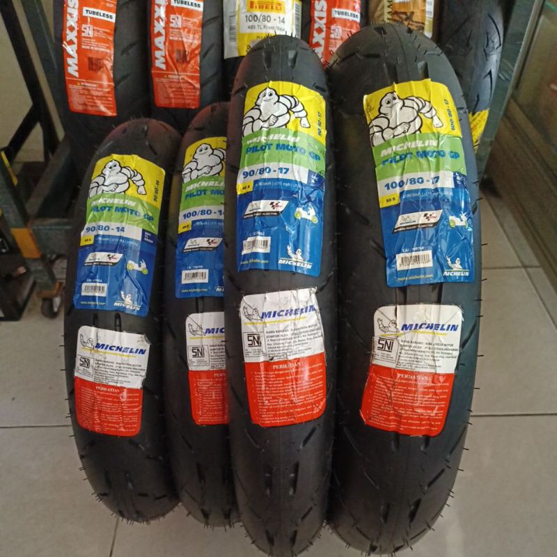 Michelin Pilot Moto GP 90/80-14, 100/80-14, 90/80-17, 100/80-17 Tubeless