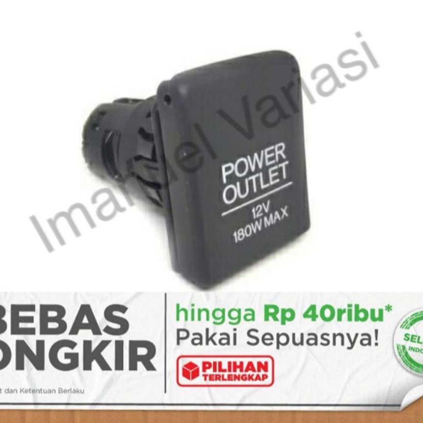 Power Outlet Charger Cassan Soket Lighter Mobil Honda Original OEM