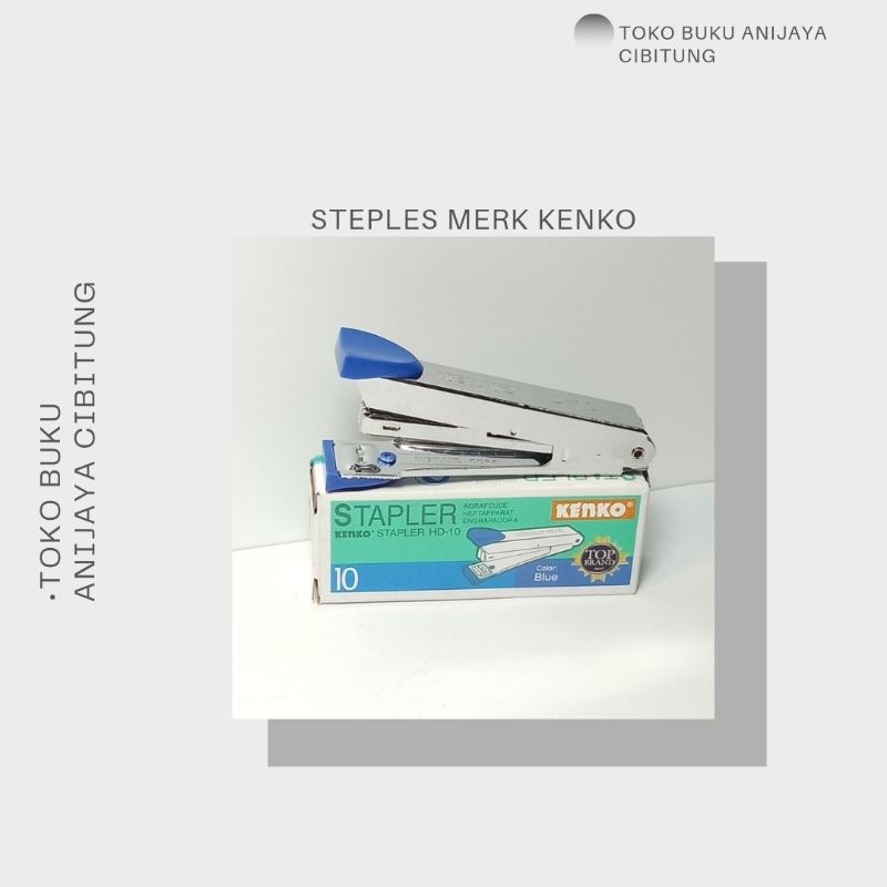 

STAPLES / STAPLER KERTAS UKURAN SEDANG MERK KENKO HD-10