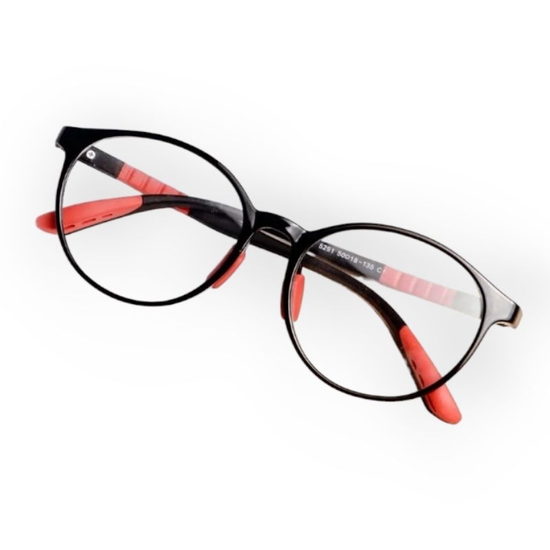 Kacamata Anak 5291 Antiradiasi Blueray Photocromic Bluecromic Eyewear