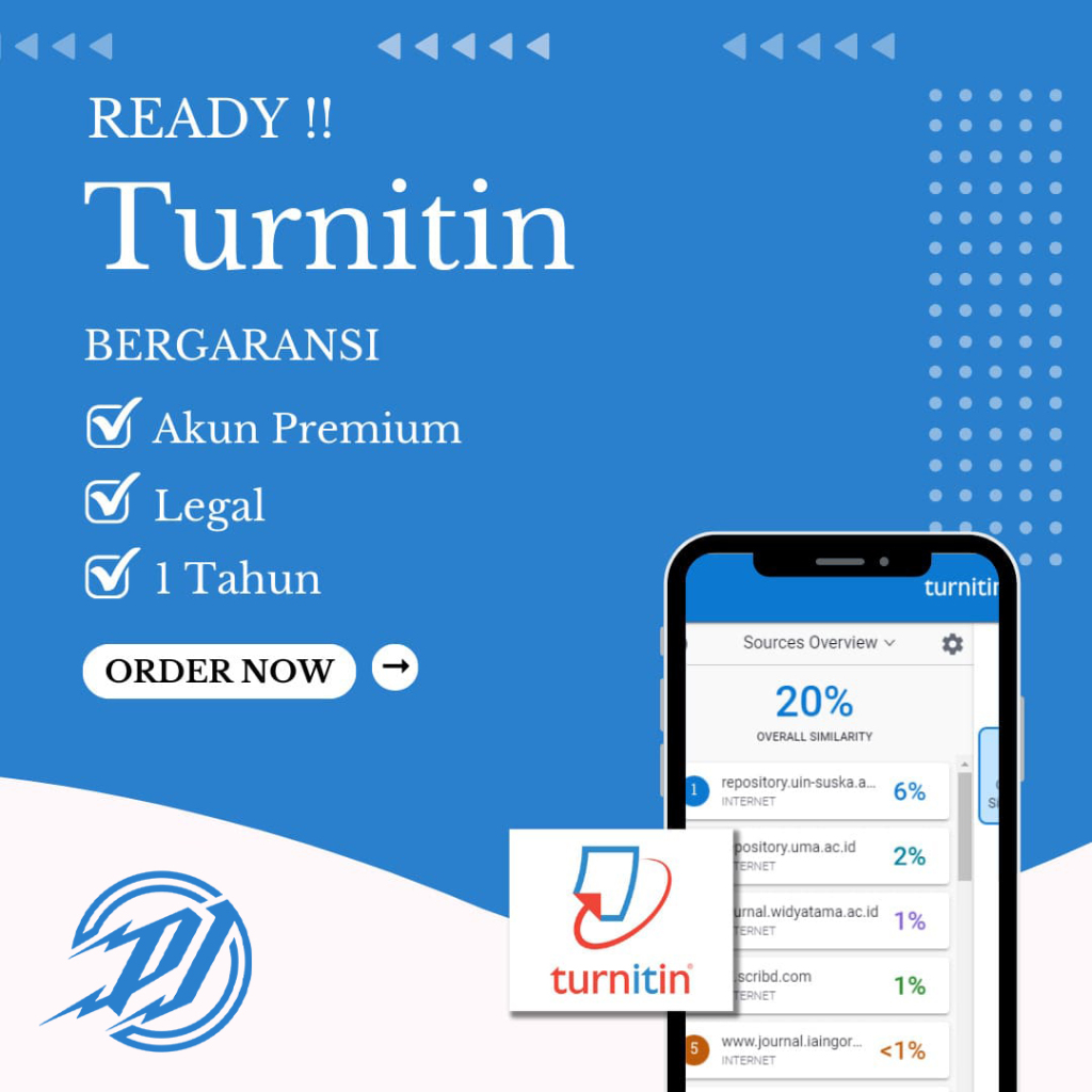 Turnitin Akun Student No Repository Unlimited Submission 1 Tahun Bergaransi