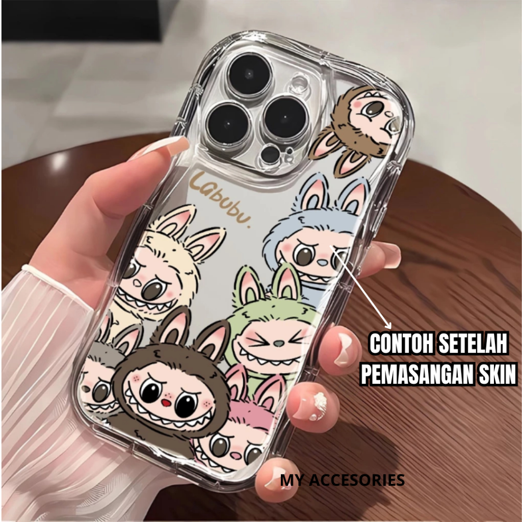 Hydrogel Skin 3D LABUBU SAMSUNG A73 A72 A53 A33 A52 A52S A32 4G/5G A05 A05S A23 A22 4G-5G A71 A51 A3