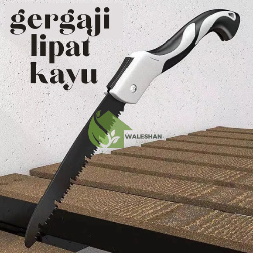 Alat Perkakas Pisau Peso Piso Gergaji Graji Lipat Pemotong Potong Belah Dahan Ranting Pohon Papan Ka