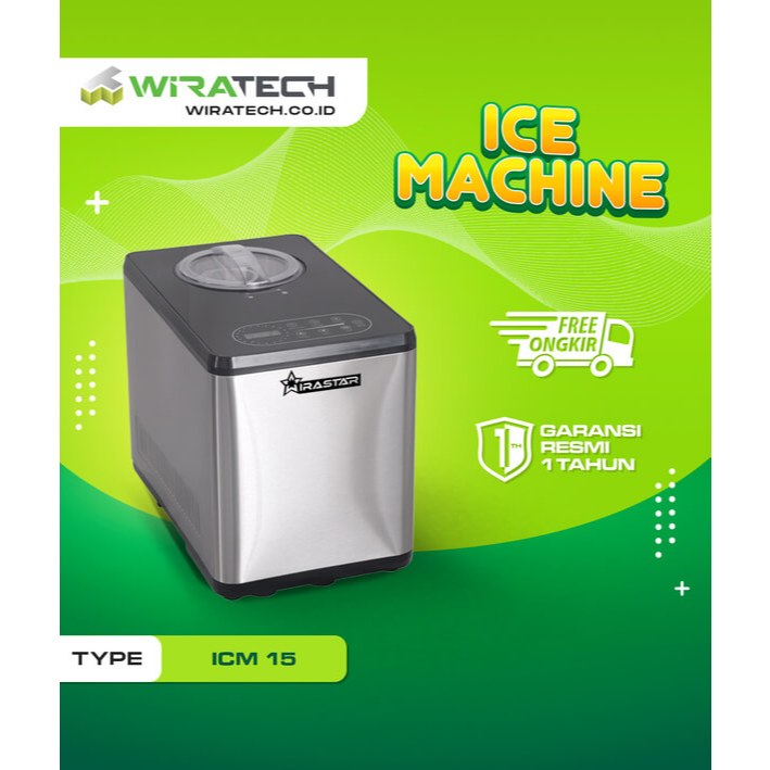 Mesin Es Krim Gelato & Soft Ice Cream ICM-15 WIRASTAR