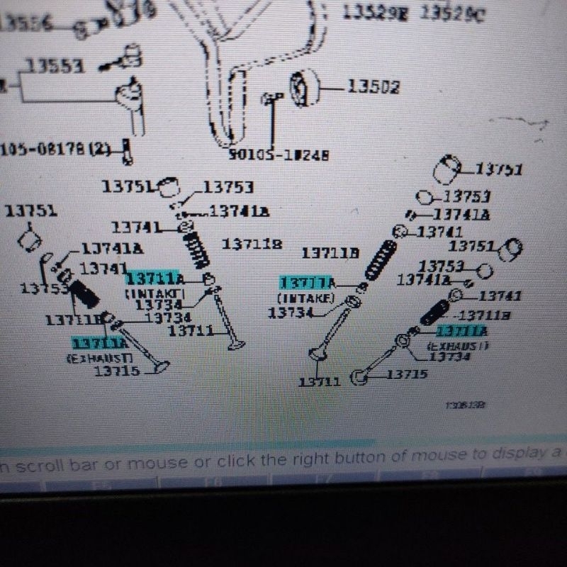 seal klep landcruiser cygnus Lexus lx470 engine 2UZ-fe 90913-02113 sudah 1set (32pcs) original