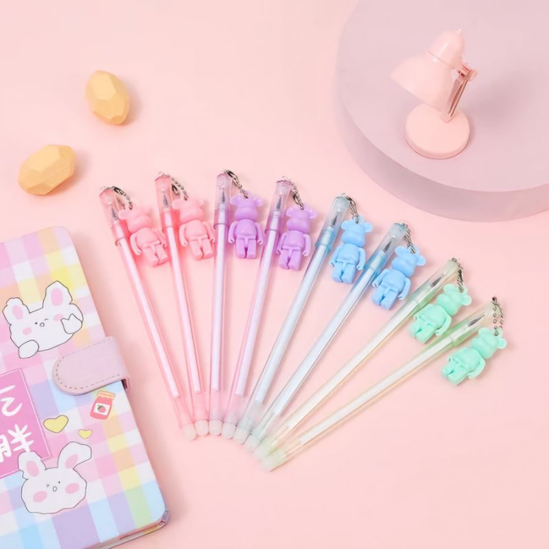 

PULPEN GEL DENGAN NOTES KARTUN / PULPEN GEL GANTUNGAN LUCU KARAKTER