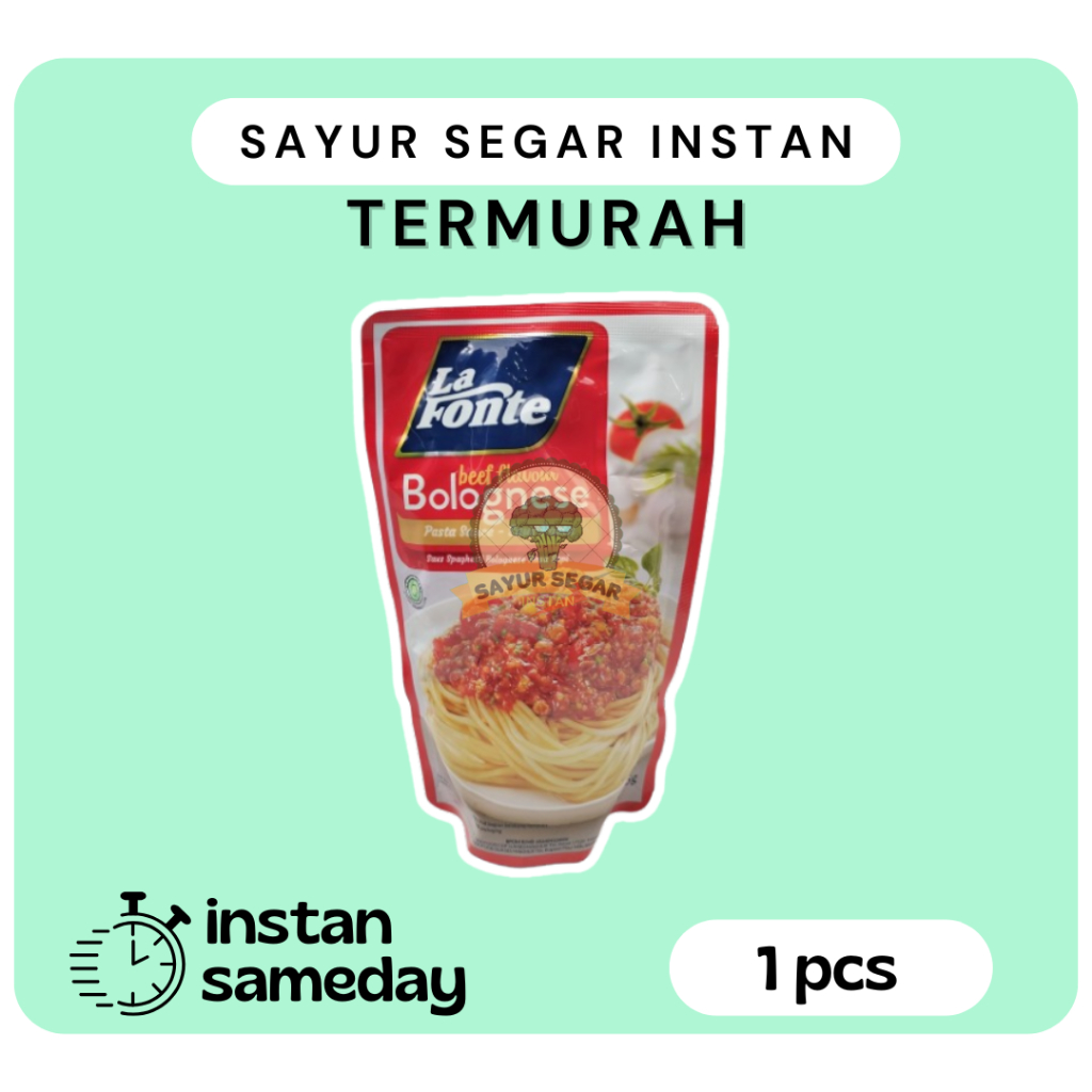 

La Fonte Beef Flavour/Saus Pasta Rasa Sapi - Sayur Segar Instan