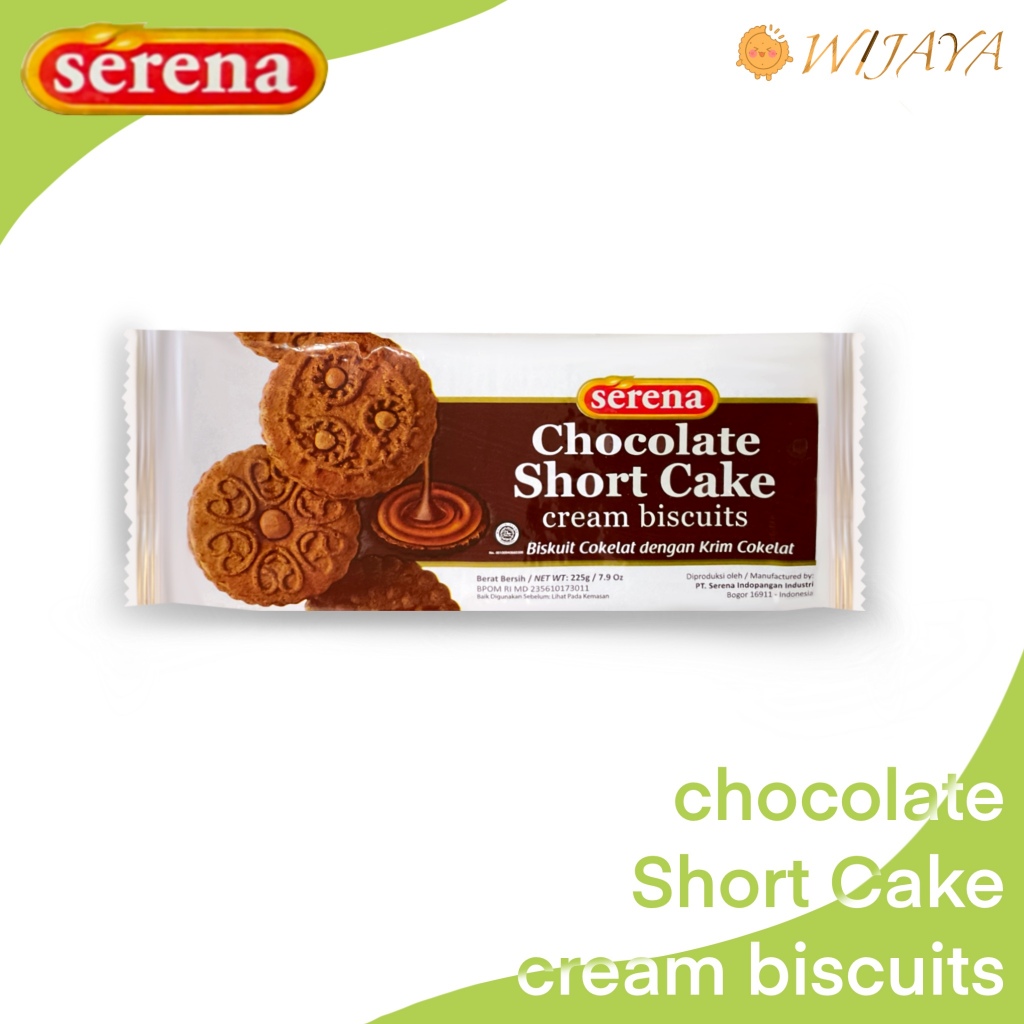 

biskuit coklat serena chocolate shortcake 225gr