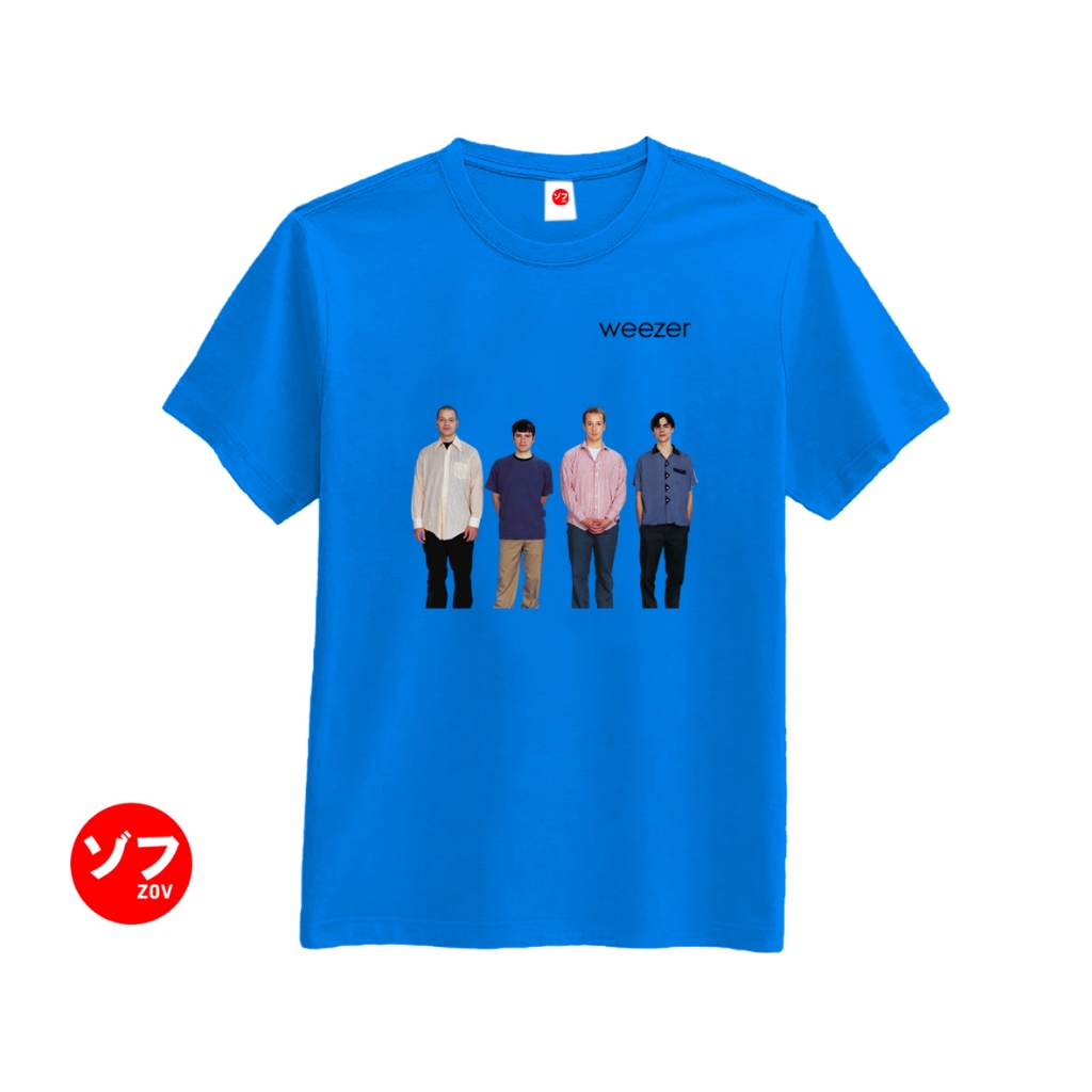 Kaos Weezer Blue Album ZOV Tees