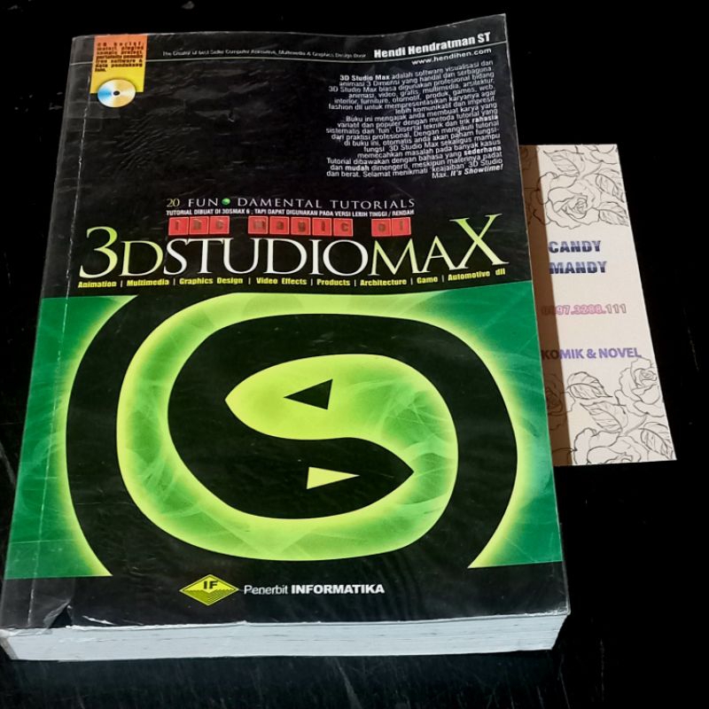 Buku Komputer The Magic Of 3D Studio MaX