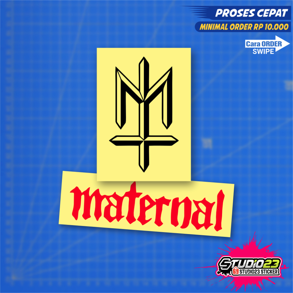 

Stiker Cutting MATERNAL Logo Maternal Hologram