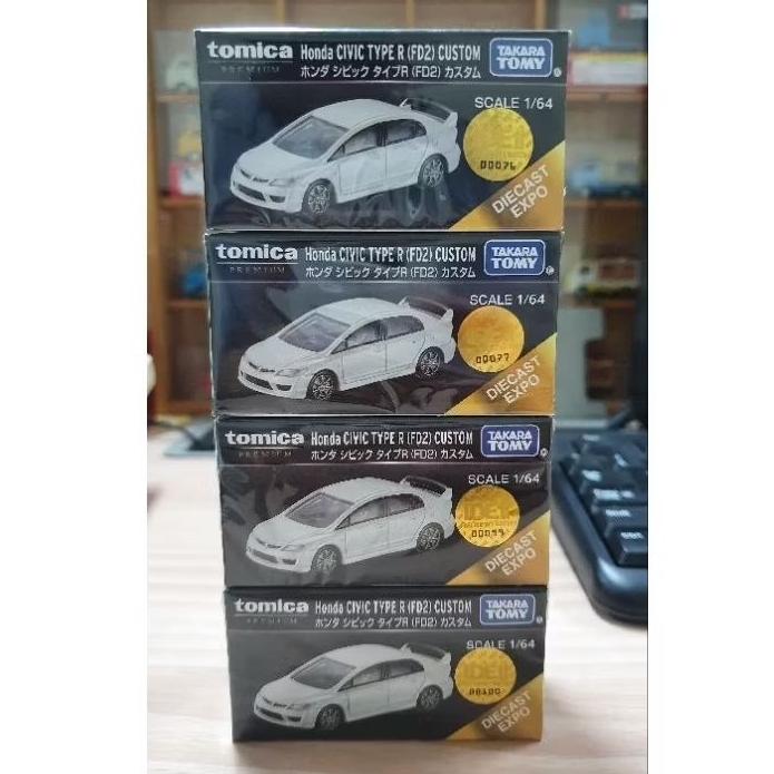 tomica premium indonesia diecast expo ide limited civic fd type r