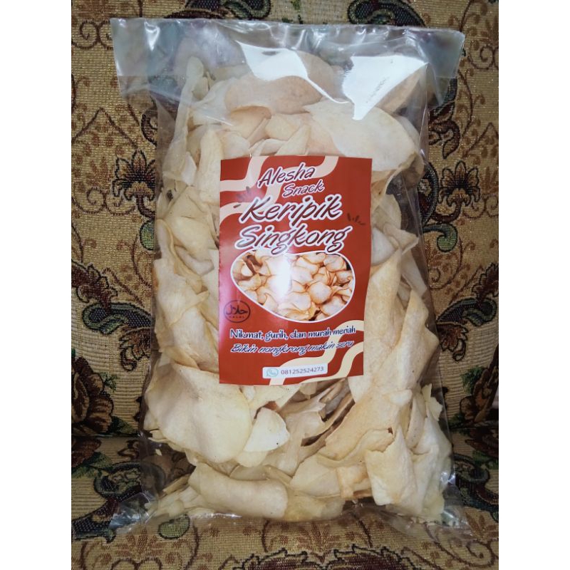 

Keripik Singkong Rasa Bawang Gurih 250 gram