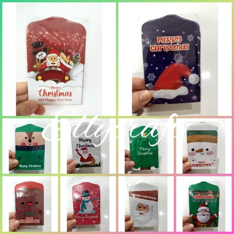 

1pak (8pc) Angpao Natal/Angpao Natal/Amplop Natal