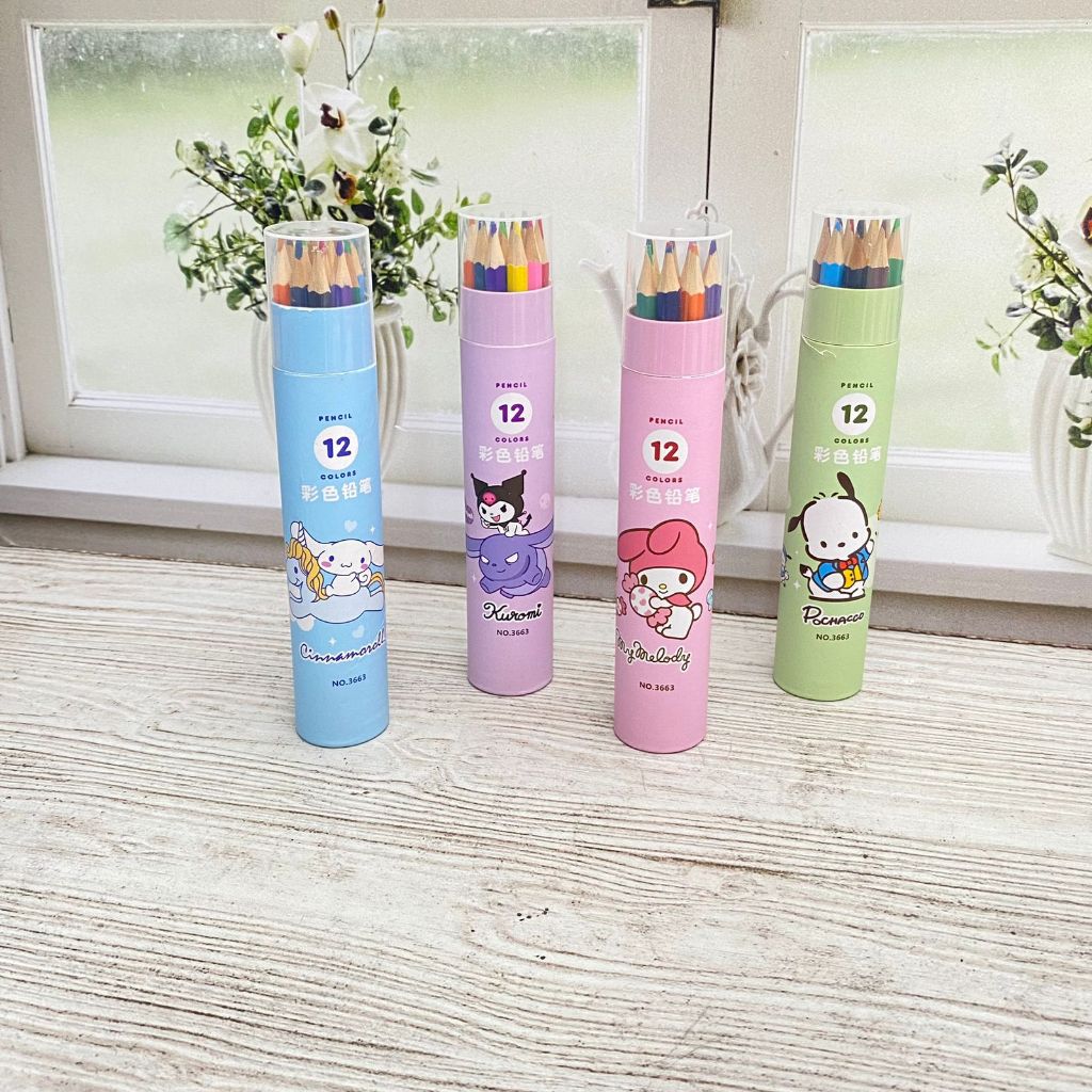 

Pensil Warna Tabung SANRIO isi 12 PCS Imut Lucu Harga Terjangkau Favorit Anak / Pensil Warna Sanrio Model Tabung isi 12 Pieces Lengkap Kualitas Terbaik Perlengkapan Sekolah Terlengkap Bisa Grosir dan COD