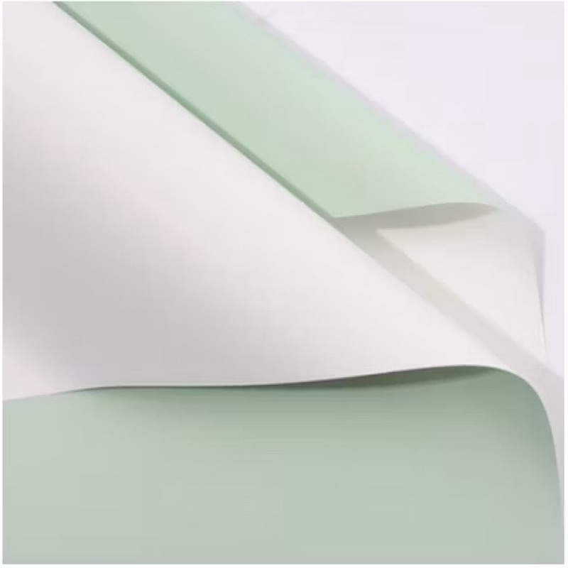 

Cellophane Bi Color White / Paper Flower Wrapping / Kertas Bunga / Korea / Dua Warna / 2 side colour