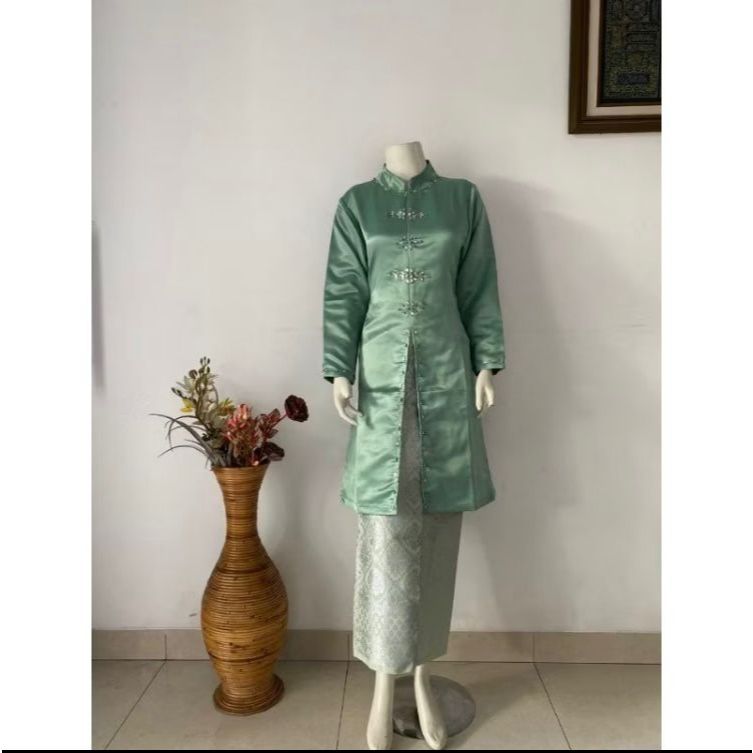 Ready kebaya tafeta bordir//bau kurung tafeta//kebaya payet tafeta//kebaya pestaa//kebaya modern