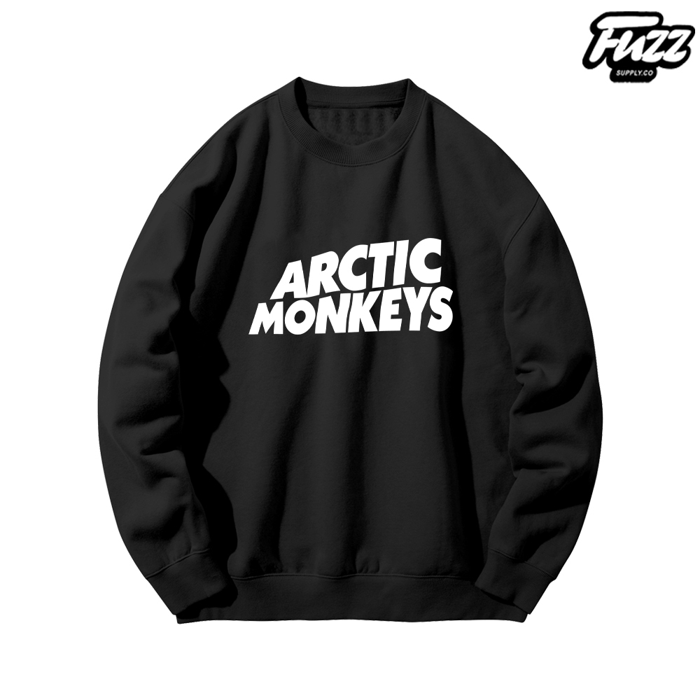 Fuzz - Crewneck Band Arctic Monkeys Sweater Distro Musik Rock Sweatshirt Pria Dan Wanita