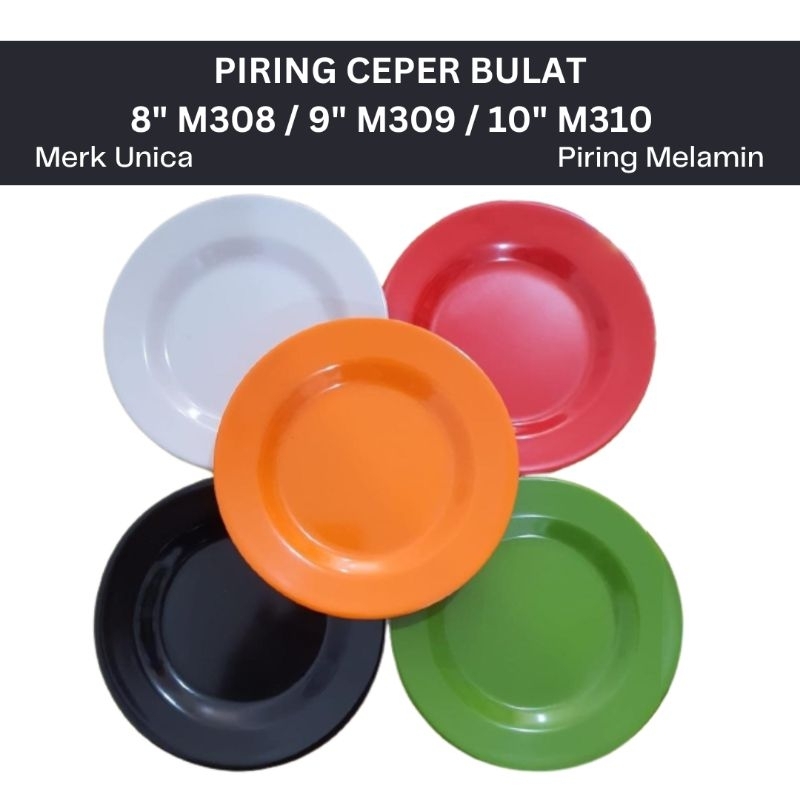 PIRING BULAT CEPER MELAMIN UNICA
