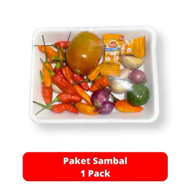 

Paket Sambal/Sambel Lengkap