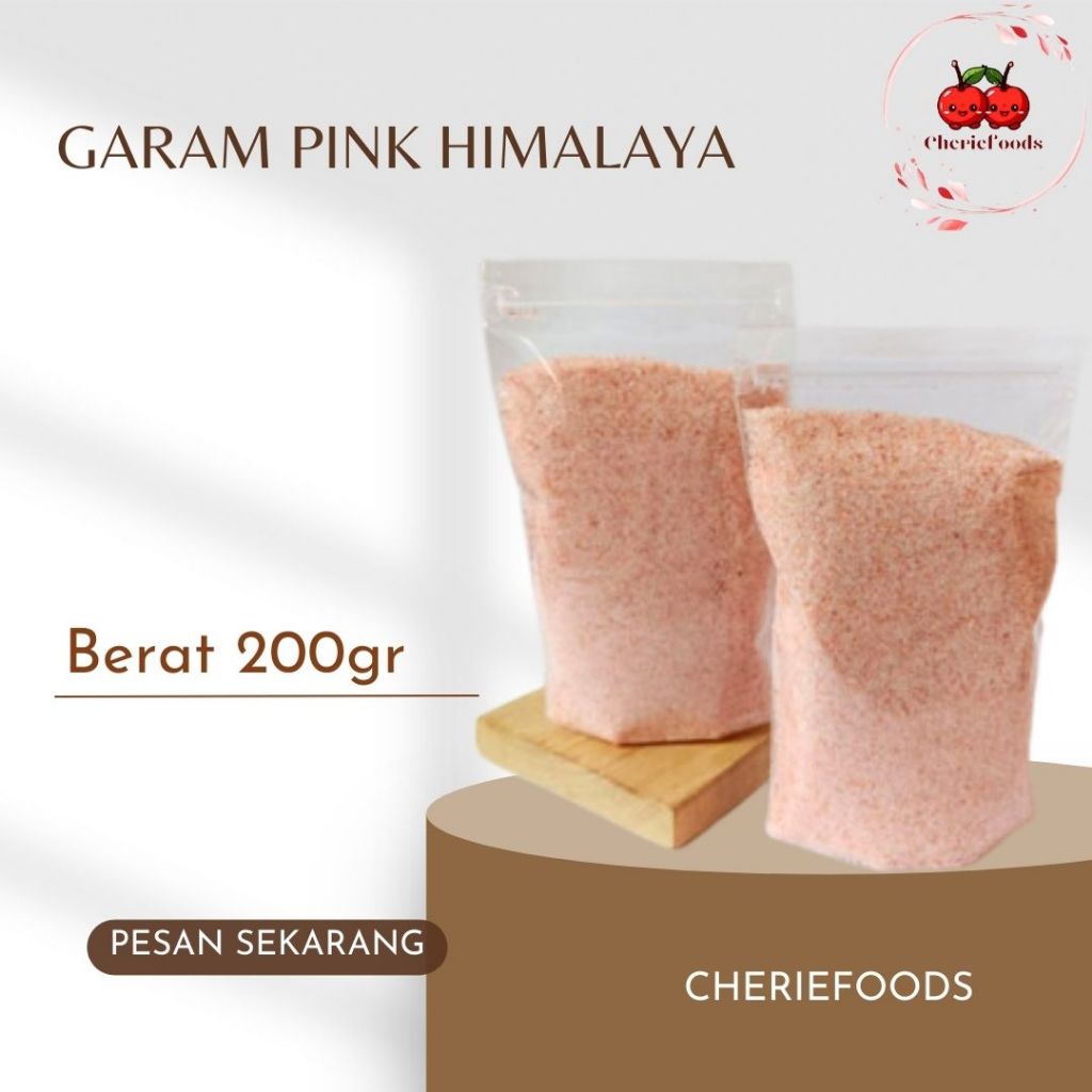 

Bumbu Dasar Garam Himalayan Pink Salt 200 gram