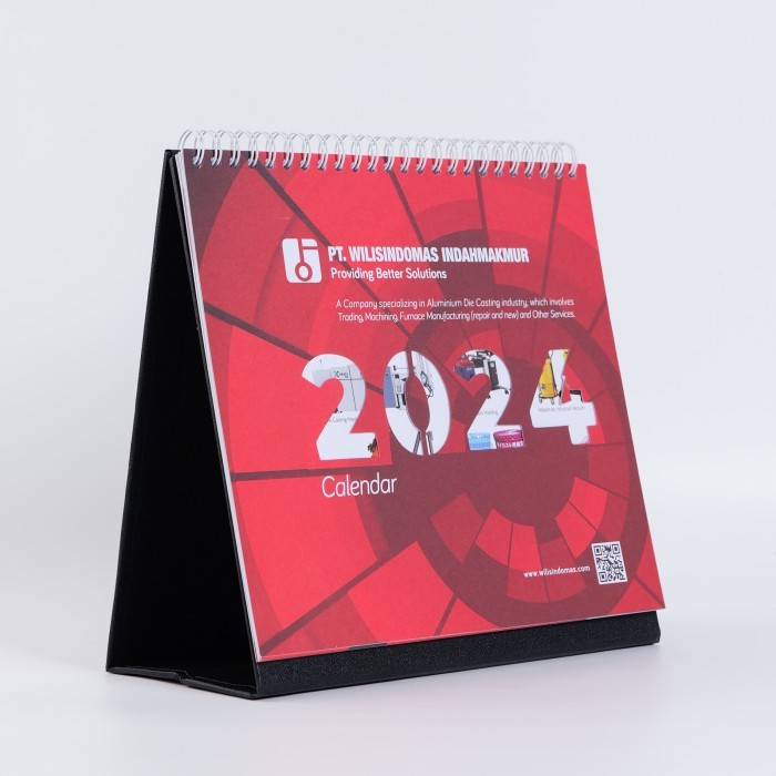 

Kalender Meja Custom 8 Lembar Calendar Duduk A5 Bahan Cartoon BW Fancy Paper Bisa Ditulis Selaras Printing