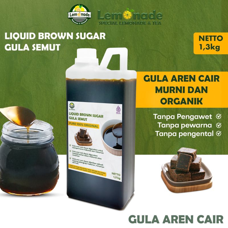 

RB Gula Aren Cair - Jerigen 1,3KG / Gula Semut / Plum Sugar Premium
