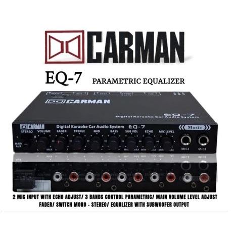 PARAMETRIK EQUALIZER CARMAN EQ 7