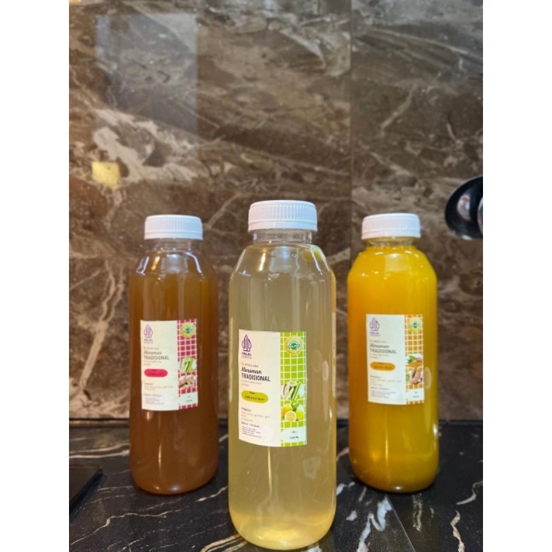 

JAMU MINUMAN TRADISIONAL 500ML KUNYIT ASEM LEMON SEREH JAHE