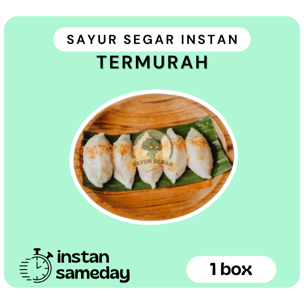 

Choi Pan Kukus Frozen Isi 10pcs - Sayur Segar Instan