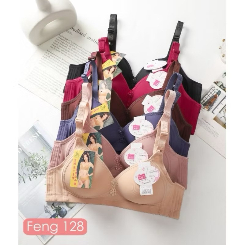 4 Pcs BH Wanita Dewasa Jumbo BH JUPE 128