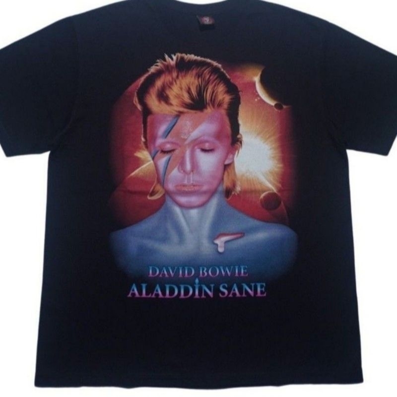 Kaos David Bowie Aladdin Sane⁣(Thailand Bootleg)⁣ Second⁣
