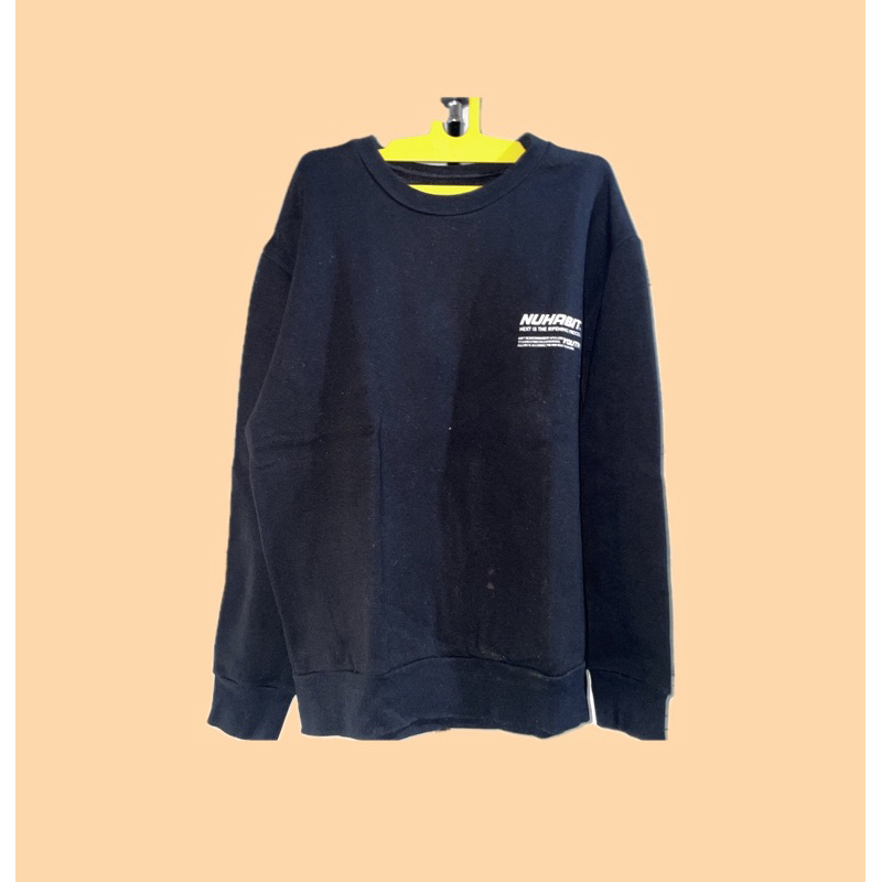 PRELOVED CREWNECK HITAM