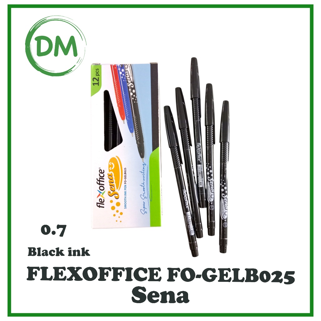 

DM- BULPOIN SENA FLEXOFFICE FO-GEL B025 HITAM 0.7 ORIGINAL