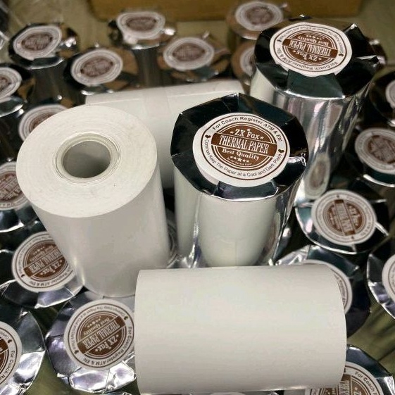 

Super Model Kertas Struk thermal 57x4 mm Struk Kasir EDC Bluetooth Paket 1 Roll