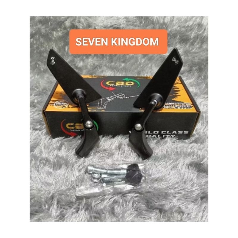 Spion Oval gepeng CBD Slim  model Rizoma kaca cembung Zoom bening RX king Jupiter Vega Supra kharism