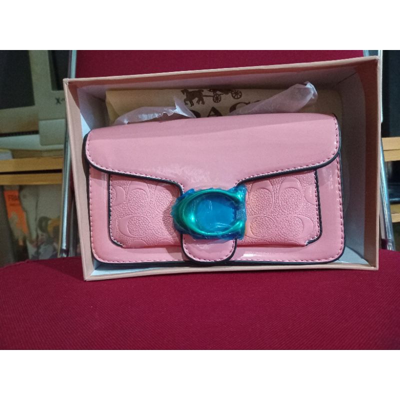 Tas Coach Pink Mini