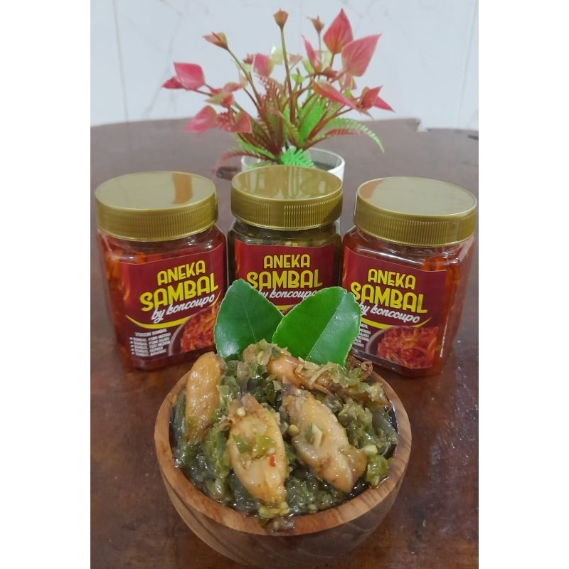 

Sambal cumi / Sambal cumi cabe hijau / Sambal cumi cabe merah / Sambal baby cumi / Sambal teri / Sambal teri cabe merah / Sambal teri cabe hijau / Sambal teri Medan / Sambal rebon / Sambal udang rebon