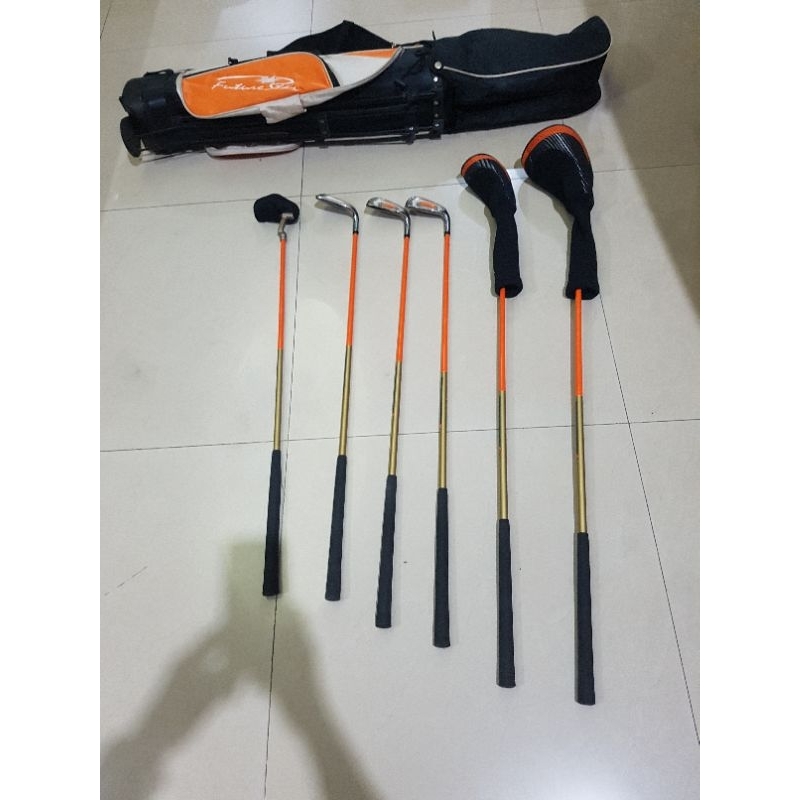 Set Stick Golf Kids SECOND & Tas